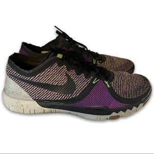 Nike Free Trainer 3.0 V4 Sneakers Training Shoes 749361-075 Men’s 9.5